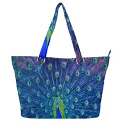 Amazing Peacock Full Print Shoulder Bag