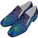 Amazing Peacock Women Slip On Heel Loafers View2