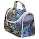 Colorful Aquatic Life Wall Mural Satchel Handbag View1