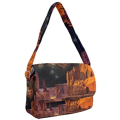 Geology Sand Stone Canyon Courier Bag by Simbadda