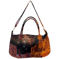 Geology Sand Stone Canyon Removable Strap Handbag by Simbadda