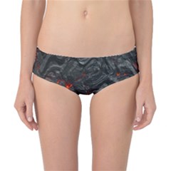 Volcanic Lava Background Effect Classic Bikini Bottoms by Simbadda