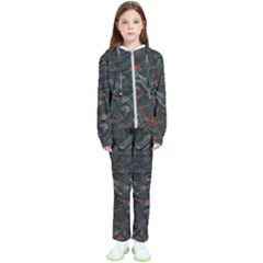 Volcanic Lava Background Effect Kids  Tracksuit by Simbadda