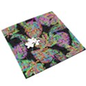 Autumn Pattern Dried Leaves Wooden Puzzle Square View3