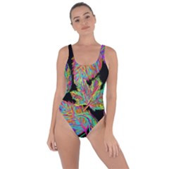 Autumn Pattern Dried Leaves Bring Sexy Back Swimsuit by Simbadda