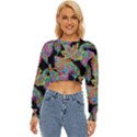 Autumn Pattern Dried Leaves Lightweight Long Sleeve Sweatshirt View1