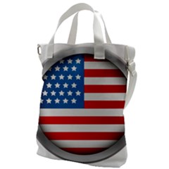 United Of America Usa Flag Canvas Messenger Bag by Celenk