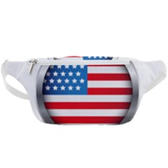 United Of America Usa Flag Waist Bag  by Celenk