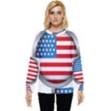 United Of America Usa Flag Hidden Pocket Sweatshirt View1