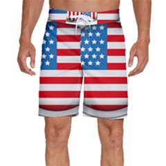 United Of America Usa Flag Men s Beach Shorts