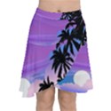 Scenery Landscape Nature Chiffon Wrap Front Skirt View1