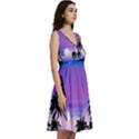 Scenery Landscape Nature Sleeveless V-neck skater dress View3