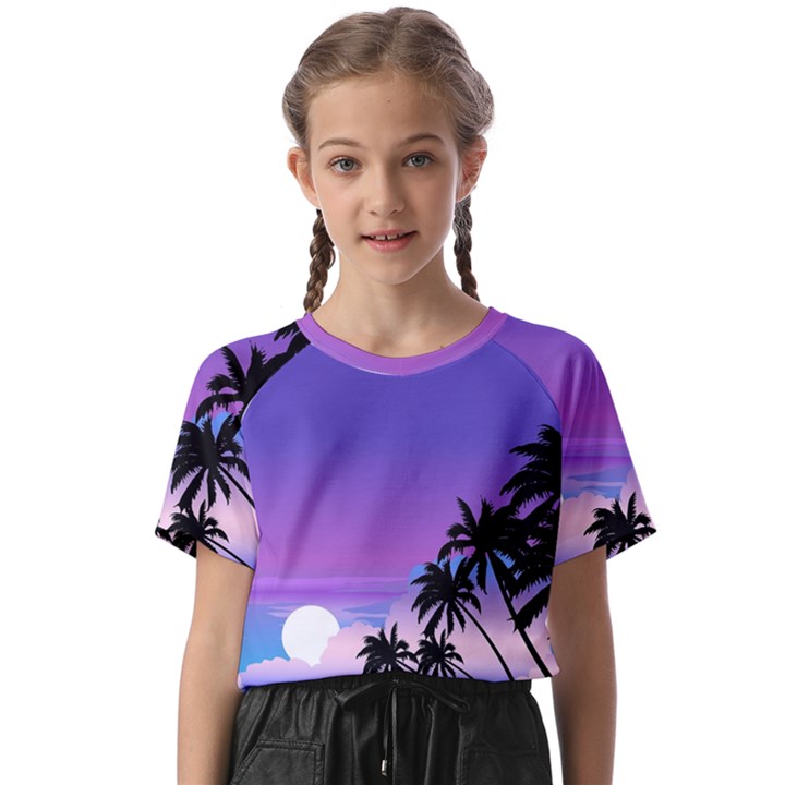 Scenery Landscape Nature Kids  Basic Tee