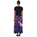 Clouds Fantasy Space Landscape Colorful Planet Flared Maxi Skirt View2