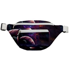 Clouds Fantasy Space Landscape Colorful Planet Fanny Pack by Ravend