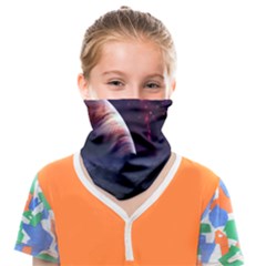 Clouds Fantasy Space Landscape Colorful Planet Face Covering Bandana (kids) by Ravend