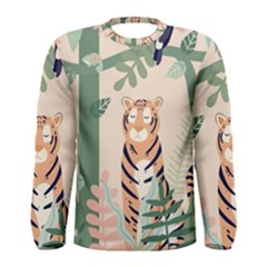 Kids Animals & Jungle Friends Men s Long Sleeve Tee by Ravend