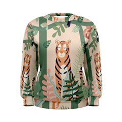 Kids Animals & Jungle Friends Women s Sweatshirt by Ravend