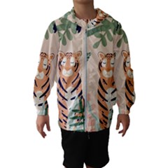 Kids Animals & Jungle Friends Kids  Hooded Windbreaker by Ravend