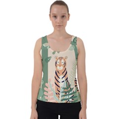 Kids Animals & Jungle Friends Velvet Tank Top by Ravend