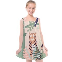 Kids Animals & Jungle Friends Kids  Cross Back Dress by Ravend