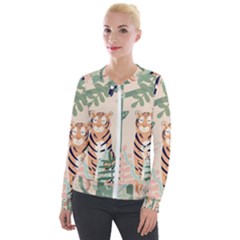 Kids Animals & Jungle Friends Velvet Zip Up Jacket by Ravend