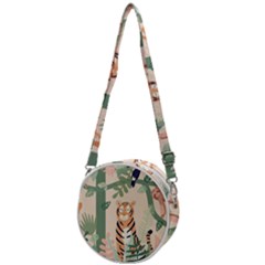 Kids Animals & Jungle Friends Crossbody Circle Bag by Ravend