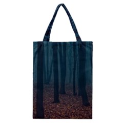 Dark Forest Nature Classic Tote Bag by Ravend