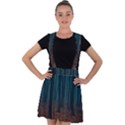 Dark Forest Nature Velvet Suspender Skater Skirt View1