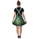 Anime Green Forest Jungle Nature Landscape Velvet Suspender Skater Skirt View2