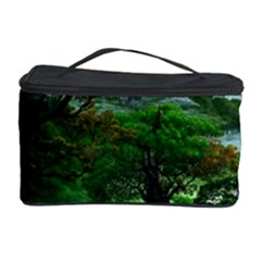 Jungle Forreast Landscape Nature Cosmetic Storage Case by Ravend