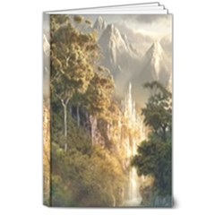 Natural Landscape Nature Vegetation Jungle 8  X 10  Hardcover Notebook