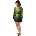 Green Beautiful Jungle Long Sleeve Kimono View2