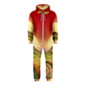 Landscape Sunset Orange Sky Pathway Art Hooded Jumpsuit (Kids) View1