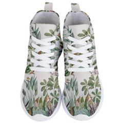 Tropical Jungle Plants Women s Lightweight High Top Sneakers by Ravend