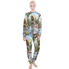 Beautiful Jungle Animals Women s Lounge Set