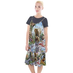 Beautiful Jungle Animals Camis Fishtail Dress by Ravend