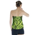 Green Pine Forest Strapless Top View2