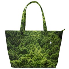 Green Pine Forest Back Pocket Shoulder Bag 