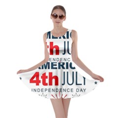 Independence Day Usa Skater Dress by Ravend