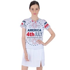 Independence Day Usa Women s Sports Top by Ravend