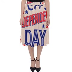 Usa Happy Independence Day Classic Midi Skirt by Ravend