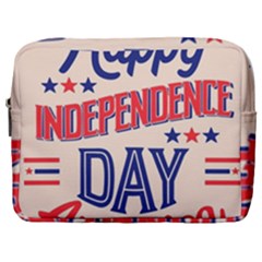 Usa Happy Independence Day Make Up Pouch (large) by Ravend