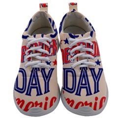 Usa Happy Independence Day Mens Athletic Shoes by Ravend