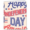 Usa Happy Independence Day 8  x 10  Hardcover Notebook View1