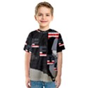 Freedom Patriotic American Usa Kids  Sport Mesh Tee View1