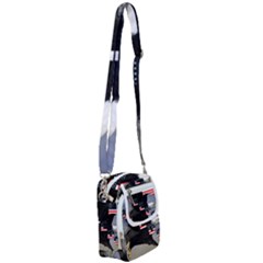 Freedom Patriotic American Usa Shoulder Strap Belt Bag by Ravend