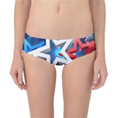 4th Of July Happy Usa Independence Day Classic Bikini Bottoms by Ravend