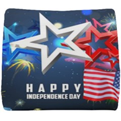 4th Of July Happy Usa Independence Day Seat Cushion by Ravend