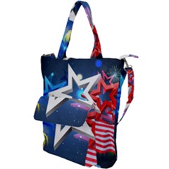 4th Of July Happy Usa Independence Day Shoulder Tote Bag by Ravend